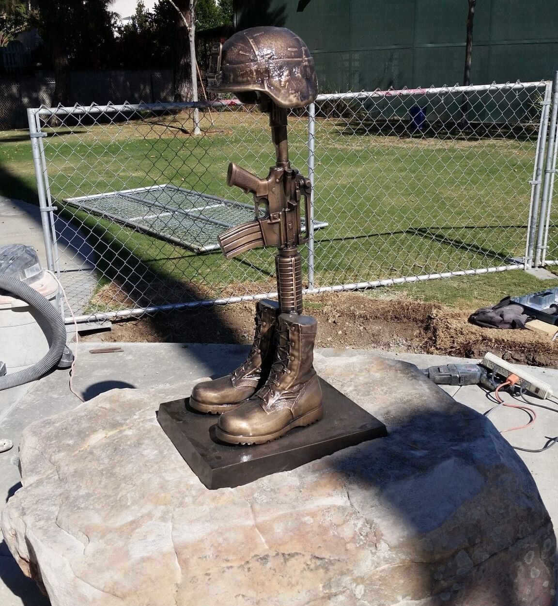 YL Memorial Construction - Yorba Linda Veterans Memorial, Honoring Military Yorba Linda CA